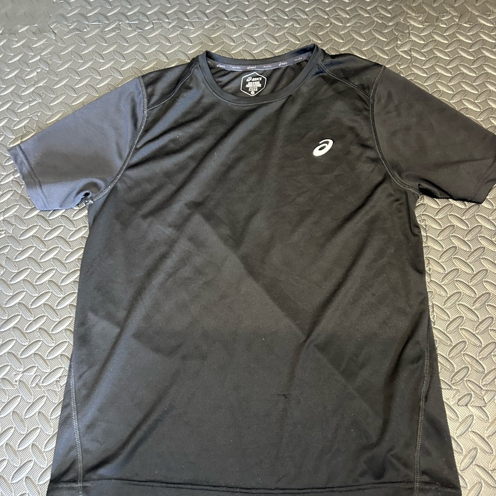 Asics Black Men's Short Sleeve Athletic Tee